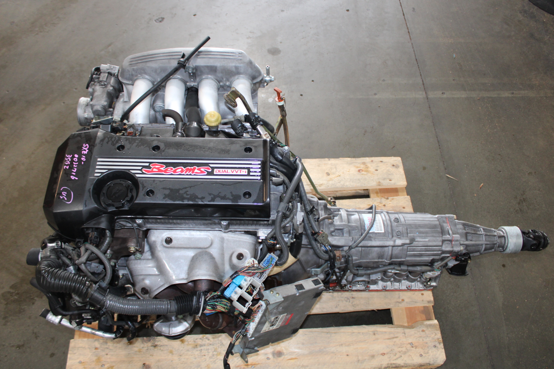 JDM TOYOTA 3SGE BEAMS DUAL VVTI ENGINE RWD AUTOMATIC TRANSMISSION