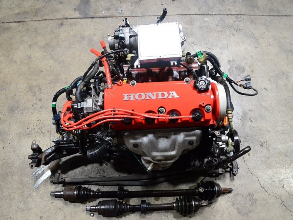 JDM 96-00 Honda ZC Sohc Non VTEC Engine and 5 Speed Transmission 1.6L Civic