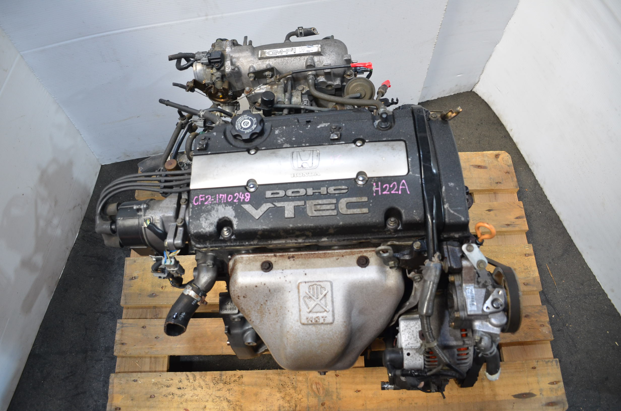 JDM 1992-1995 HONDA PRELUDE H22A 2.2L 4CYL OBD1 V-TEC ENGINE 