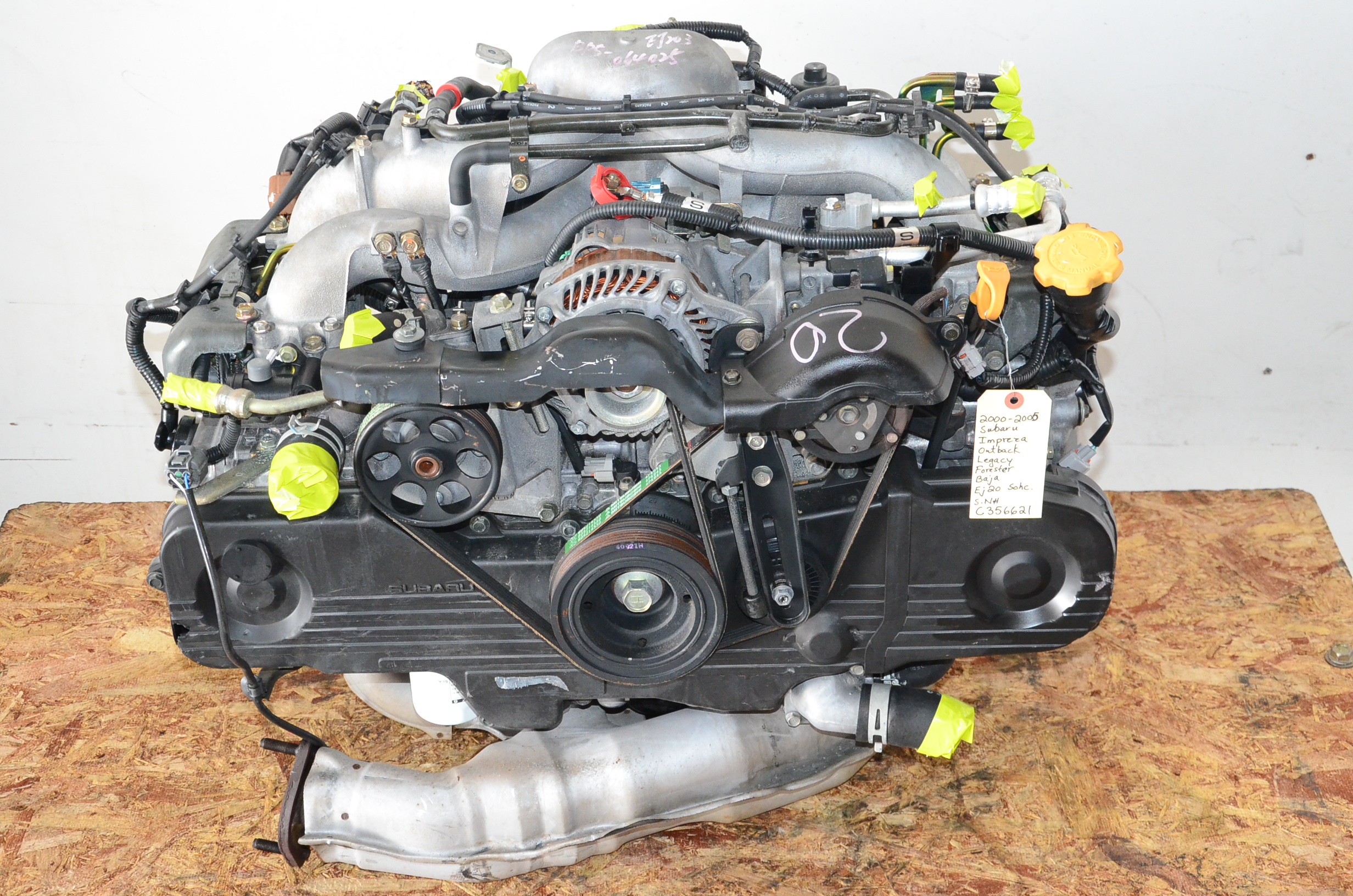 2000 2001 2002 2003 2004 2005 JDM SUBARU IMPREZA LEGACY FORESTER ENGINE EJ20 SOHC EJ25 REPLACEMENT